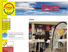 Tablet Screenshot of energie-berater.lu